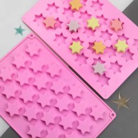 Silikon Kek Kalıp Sugarcraft Yıldız Figürleri Kalıbı Şeker Hamuru Çikolata Kalıbı 25 Li