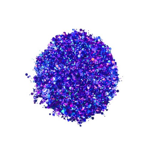 Glitter Sim Epoksi Süsleme Aksesuarı 5 GR  Mor