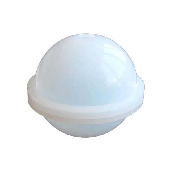 Epoksi Reçine Silikon Kalıp Küre Kalıbı Beton Taş Tozu Yuvarlak Küre Kalıbı 8 CM