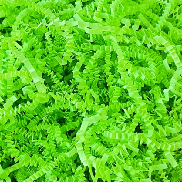Hediye Zigzag Kırpık Kutu Dolgu Kağıdı 100 GR  Neon Yeşil