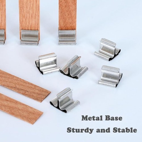 Ahşap Mum Fitili Sehpası Soya Fitili Bardak Mum Fitil Metal Sehpası (50 Adet) Ahşap Mum Fitili Sehpası Soya Fitili Bardak Mum Fitil Metal Sehpası (50 Adet)