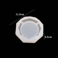 Epoksi Silikon Sekizgen Küllük Kalıbı  11,5 CM
