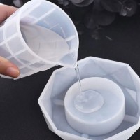 Epoksi Reçine Silikon Beaker Döküm Karıştırma Kabı Uçlu 300 ML