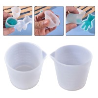 Epoksi Reçine Silikon Beaker Döküm Karıştırma Kabı Uçlu 50 ML