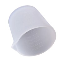 Epoksi Reçine Silikon Beaker Döküm Karıştırma Kabı Uçlu 50 ML