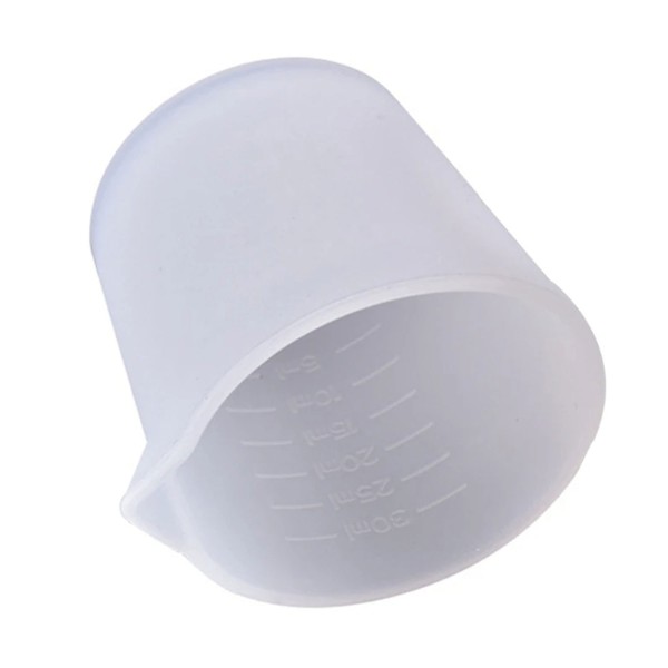 Epoksi Reçine Silikon Beaker Döküm Karıştırma Kabı Uçlu 50 ML