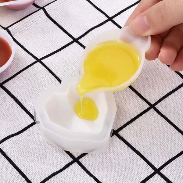 Epoksi Reçine Silikon Beaker Döküm Karıştırma Kabı Uçlu 10 ML