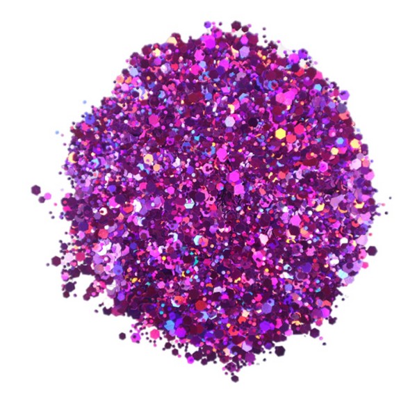Glitter Sim Epoksi Süsleme Aksesuarı 5 GR  Fuşya