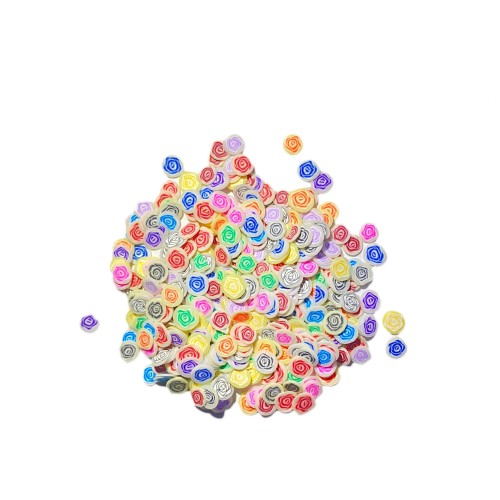 Epoksi Reçine Dolgusu Karışık Glitter Doldu Malzemesi  Figür 100 GR  Gül