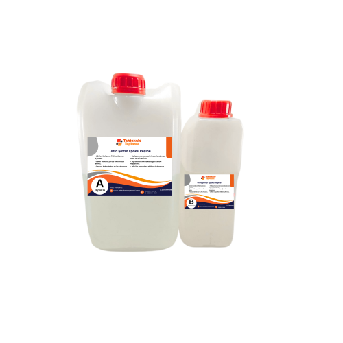 Şeffaf Epoksi Reçine Hobi Seti  (7.5 KG)