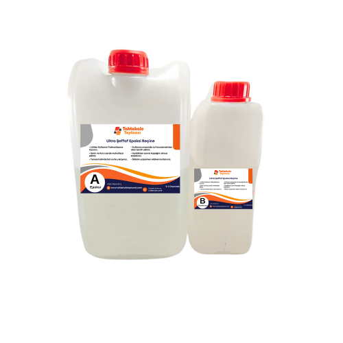 Şeffaf Epoksi Reçine Hobi Seti  (15 KG)