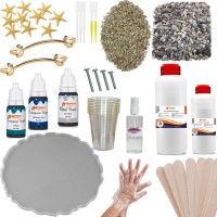 Epoksi Tepsi Yapım Seti 49 Parça Deniz Efekti ve Okyanus Temalı Hobi Kiti