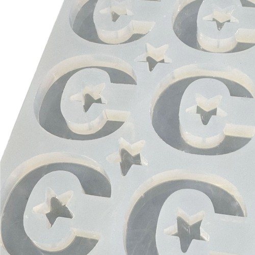 Epoksi Çoklu Silikon Kalıp Ç Harfi Anahtarlık Reçine Seri Döküm Kalıbı 4 CM 10 Lu Epoksi Çoklu Silikon Kalıp Ç Harfi Anahtarlık Reçine Seri Döküm Kalıbı 4 CM 10 Lu