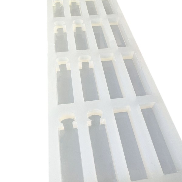 Tahtakale Toptancı Epoksi Çoklu Silikon Kalıp I ve İ Harfi Anahtarlık Reçine Seri Döküm Kalıbı 4 CM 10 Lu