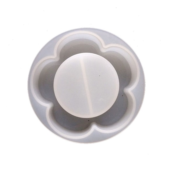 Tahtakale Toptancı Epoksi Reçine Silikon Kalıp Taş Tozu Papatya Mumluk Kalıbı