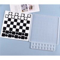 Tahtakale Toptancı Epoksi Silikon Kalıp Eğlenceli Satranç Kalıbı 26X32.8 CM