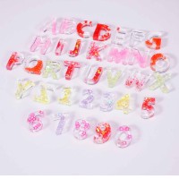 Tahtakale Toptancı Epoksi Silikon Kalıp  Büyük Harfler Kalıbı Küçük Boy 1.7 CM 36lı