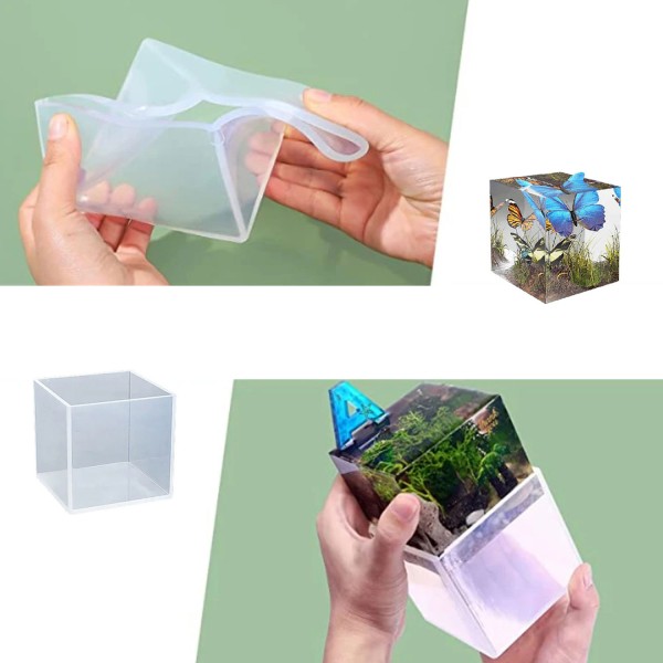 Tahtakale Toptancı Epoksi Silikon Kalıp Küp Modeli 7X7X7 CM Tahtakale Toptancı Epoksi Silikon Kalıp Küp Modeli 7X7X7 CM