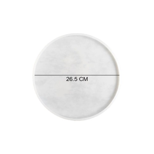 Epoksi Silikon Kalıp YERLİ ÜRETİM Yuvarlak Tepsi Kalıbı Düz 26.5 CM Epoksi Silikon Kalıp YERLİ ÜRETİM Yuvarlak Tepsi Kalıbı Düz 26.5 CM