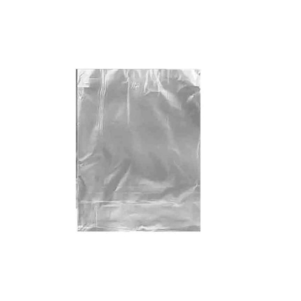 Tahtakale Toptancı Hediye Paketi İçin Metalize Yapışkanlı Poşet 17X25 CM (100 Adet)  Gümüş
