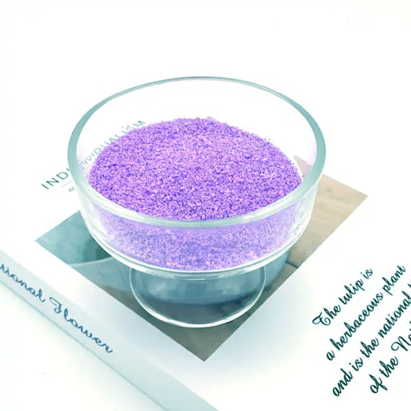 Tahtakale Toptancı Kristal Tozu Boncuk Vanilya Kokulu Parafin (Mum Yapım Malzemesi ) (500) Gram  Lila