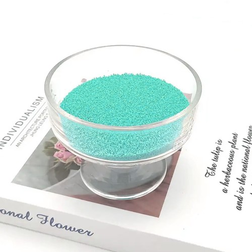 Kristal Tozu Boncuk Vanilya Kokulu Parafin (Mum Yapım Malzemesi ) (500) Gram  Turkuaz