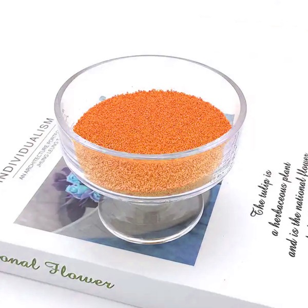 Tahtakale Toptancı Kristal Tozu Boncuk Vanilya Kokulu Parafin (Mum Yapım Malzemesi ) (500) Gram  Somon