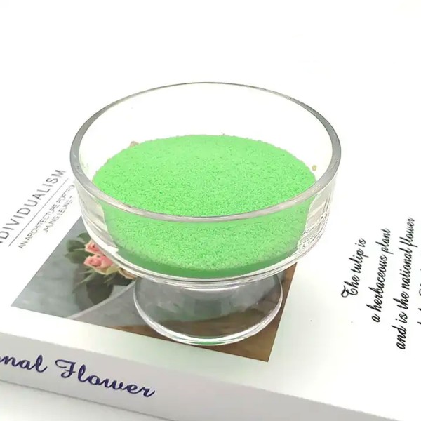 Tahtakale Toptancı Kristal Tozu Boncuk Vanilya Kokulu Parafin (Mum Yapım Malzemesi ) 100 Gram+5 Metre Fitil  Yeşil