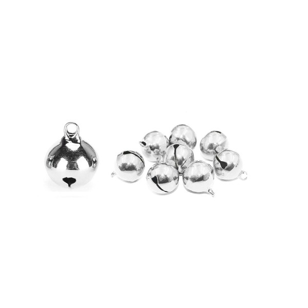 Tahtakale Toptancı Metal Çıngırak Zil  1 CM (2000 Adet)  Gümüş