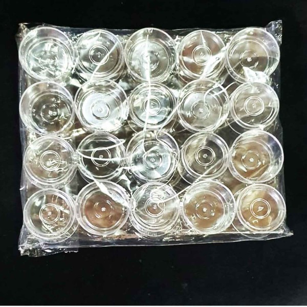 Tahtakale Toptancı Mika Kutu Mumluk 2.5X5 CM (20 Adet)