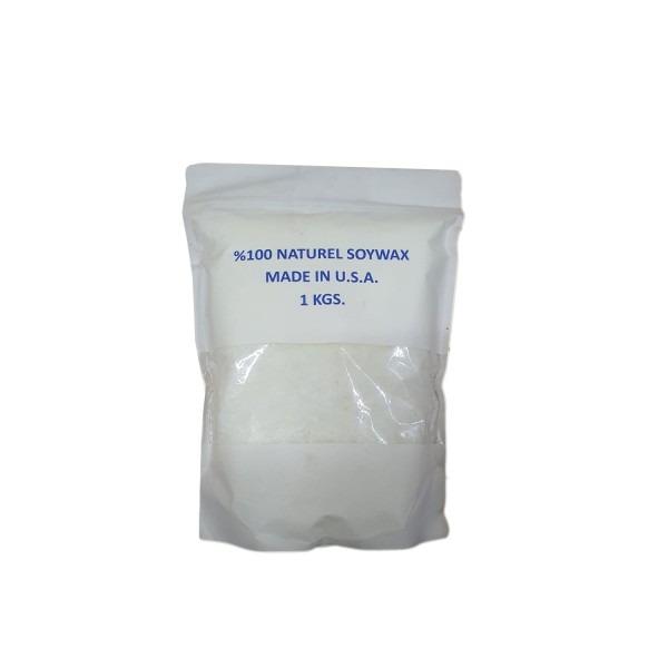 Tahtakale Toptancı Soya Wax, Rendelenmişi Soya Mumu, Soya Mum  Doğal Mum, Soya Parafini 1000 GRM