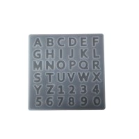 Tahtakale Toptancı Epoksi Silikon Kalıp  Büyük Harfler Kalıbı Küçük Boy 1.7 CM 36lı