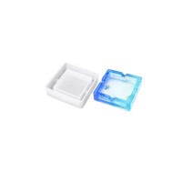 Tahtakale Toptancı Epoksi Silikon Kalıp Küllük Kalıbı Kare Model 9X9 CM