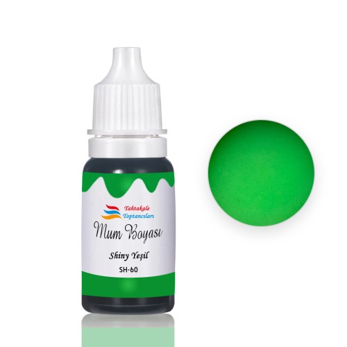 Mum Boyası Sıvı Pigment Boya 20 ML  Shiny Yeşil - SH60