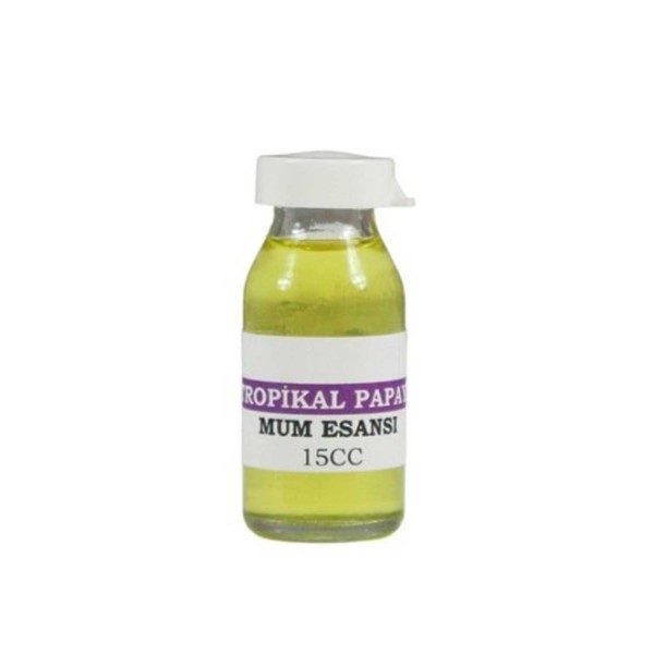 Tahtakale Toptancı Mum Esansı  (Mum Koku Aromaları ) 15 Cc  Tropikal Papaya