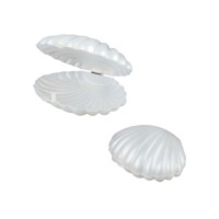 Tahtakale Toptancı Plastik İstiridye Hediyelik Kutu 8.5 CM (30 Adet)
