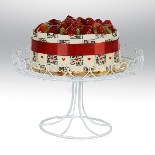 Tahtakale Toptancı Metal Cupcake Standı Beyaz Kek Standı
