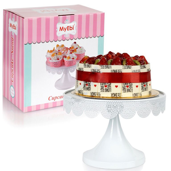 Tahtakale Toptancı Metal Cupcake Standı Beyaz  Kek Standı