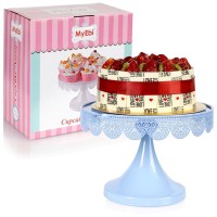 Tahtakale Toptancı Metal Cupcake Standı Mavi Kek Standı