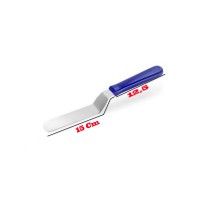 Tahtakale Toptancı Eğik Pasta Sıvama Spatulası Oval Uçlu B10 15  CM