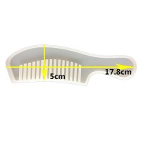 Tahtakale Toptancı Epoksi Silikon Kalıp DÜZ  Tarak Kalıbı 17.8 CM