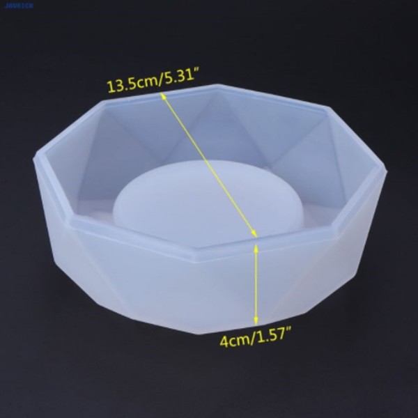 Tahtakale Toptancı Epoksi Silikon Kalıp Küllük Kalıbı Kristal  Model 13.5 CM