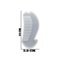 Tahtakale Toptancı Epoksi Silikon Kalıp Sapsız Tarak Kalıbı 14 CM  E113