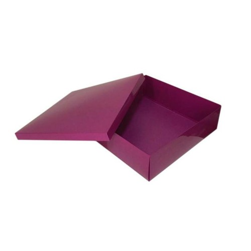 Komple Karton Kutu 35X35X10 CM (10 Adet)  Mor