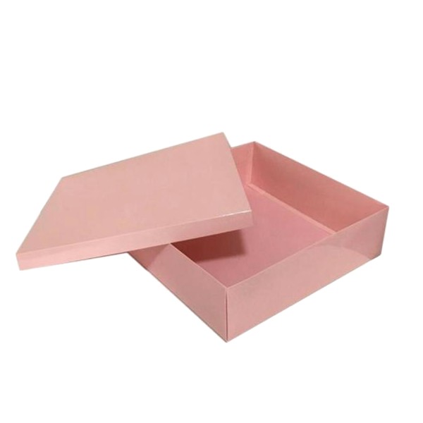 Tahtakale Toptancı Komple Karton Kutu 35X35X10 CM (10 Adet)  Pembe