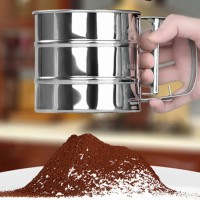 Tahtakale Toptancı Metal Paslanmaz Elek Mandallı Un Eleği