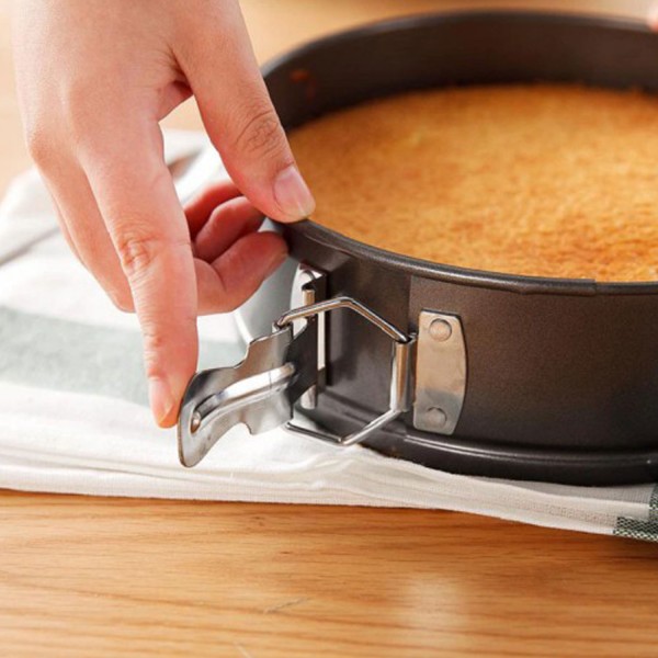Tahtakale Toptancı Patisse Yuvarlak Kelepçeli Altı Çıkan Pasta Kek Kalıbı 6.5X22 CM