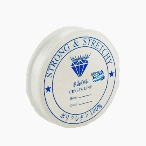 Esnek Misina İp Lastik 1 MM (50 Metre)  Şeffaf