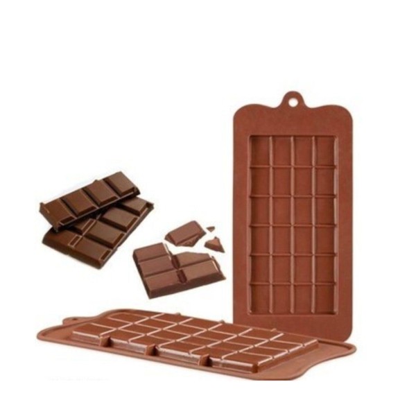 Tahtakale Toptancı Tablet Silikon Çikolata Kalıbı Mini 10.5X21 CM BT2373