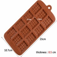 Tahtakale Toptancı Tablet Silikon Çikolata Kalıbı Mini 12'li BT1208 Tahtakale Toptancı Tablet Silikon Çikolata Kalıbı Mini 12'li BT1208